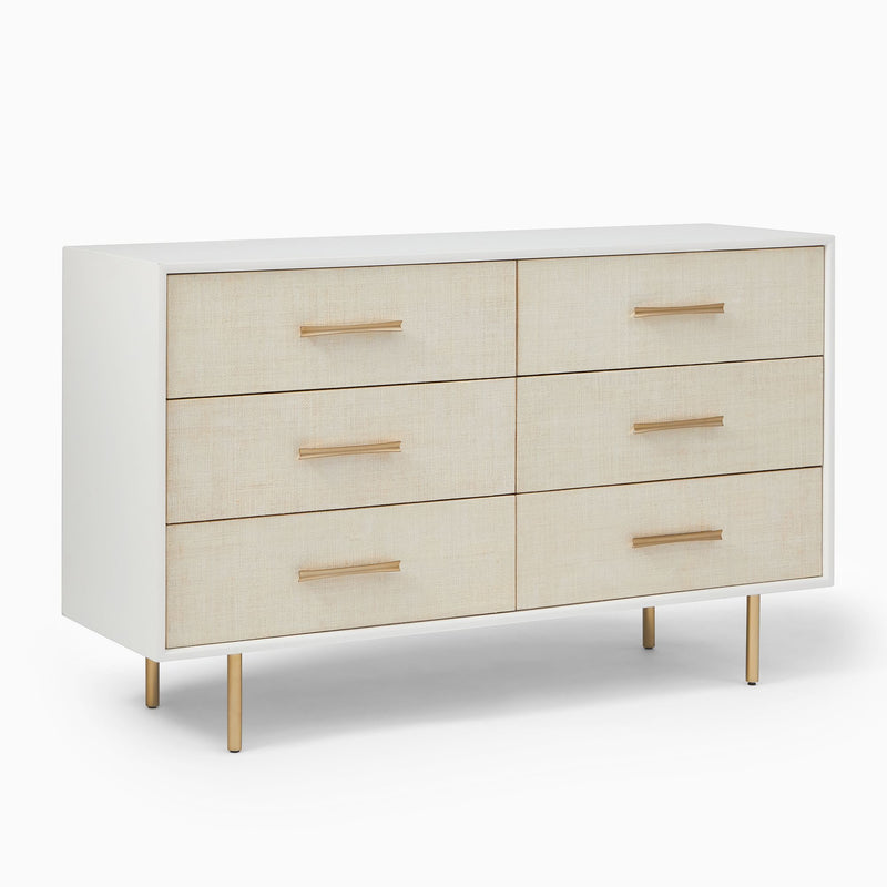 BALI 6-DRAWER DRESSER