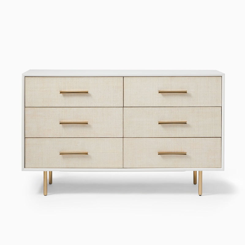 BALI 6-DRAWER DRESSER