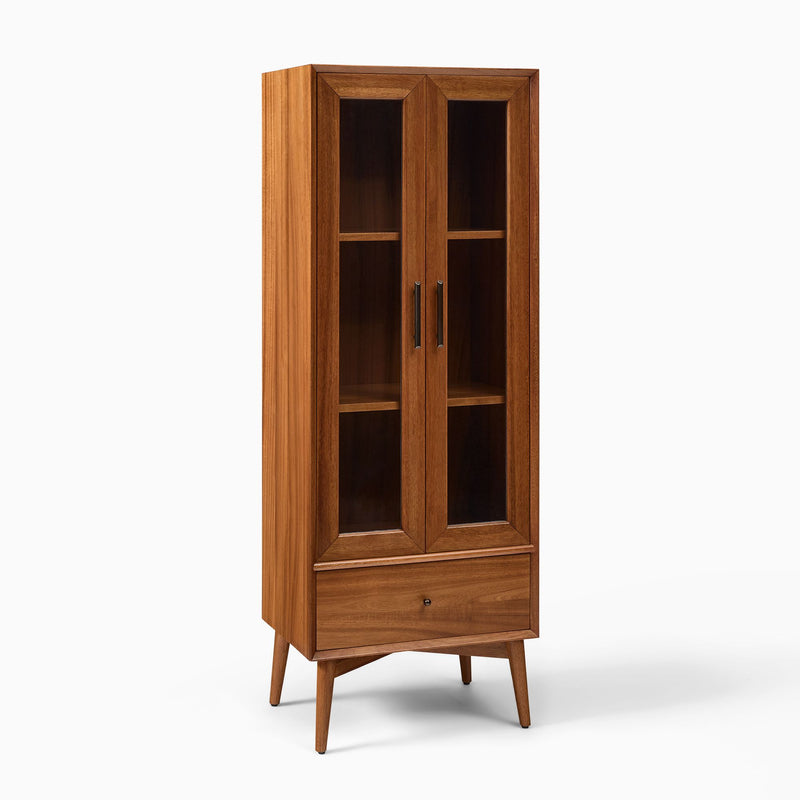 MID-CENTURY DOUBLE DOOR PHARMACY CABINET