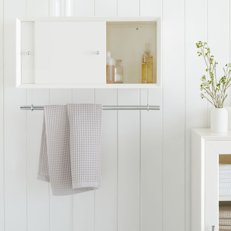 TWO SIDED BATHROOM CABINET