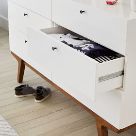 MODERN 6 DRAWER KIDS DRESSER