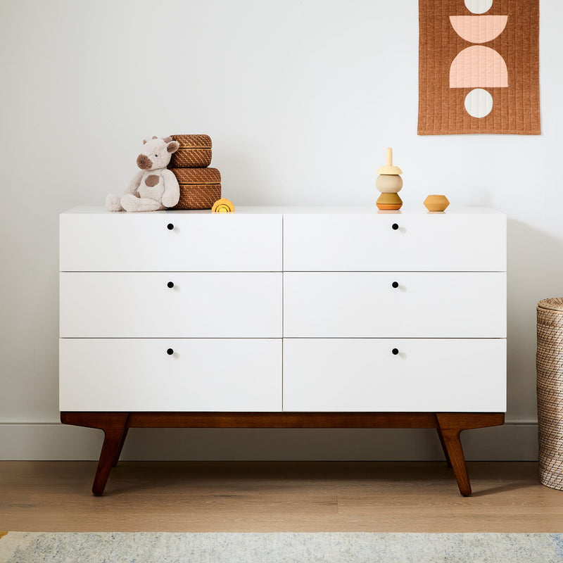 MODERN 6 DRAWER KIDS DRESSER