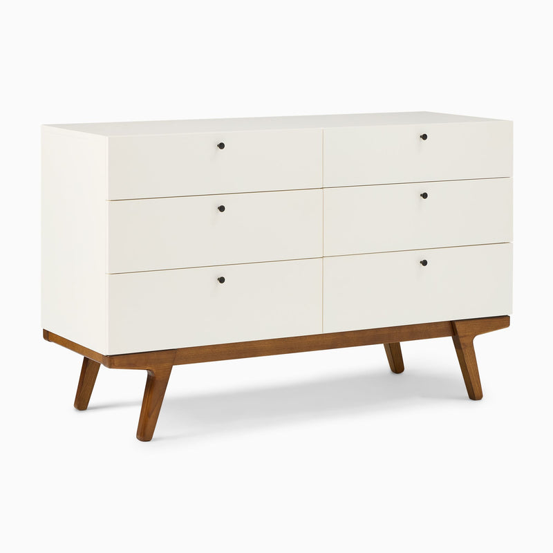 MODERN 6 DRAWER KIDS DRESSER