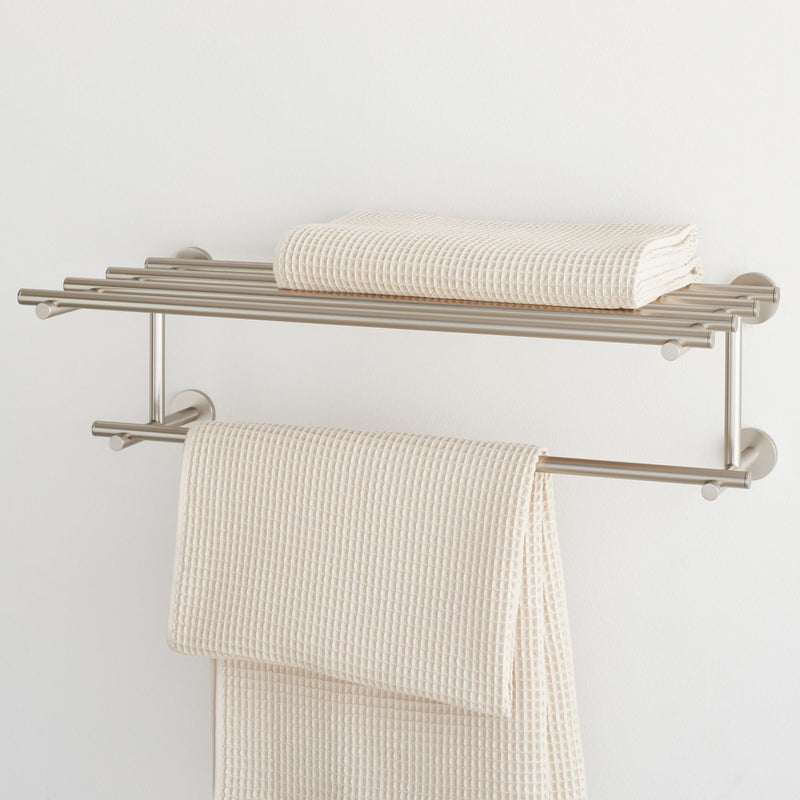 OVERHANG BATHROOM RAIL SHELF