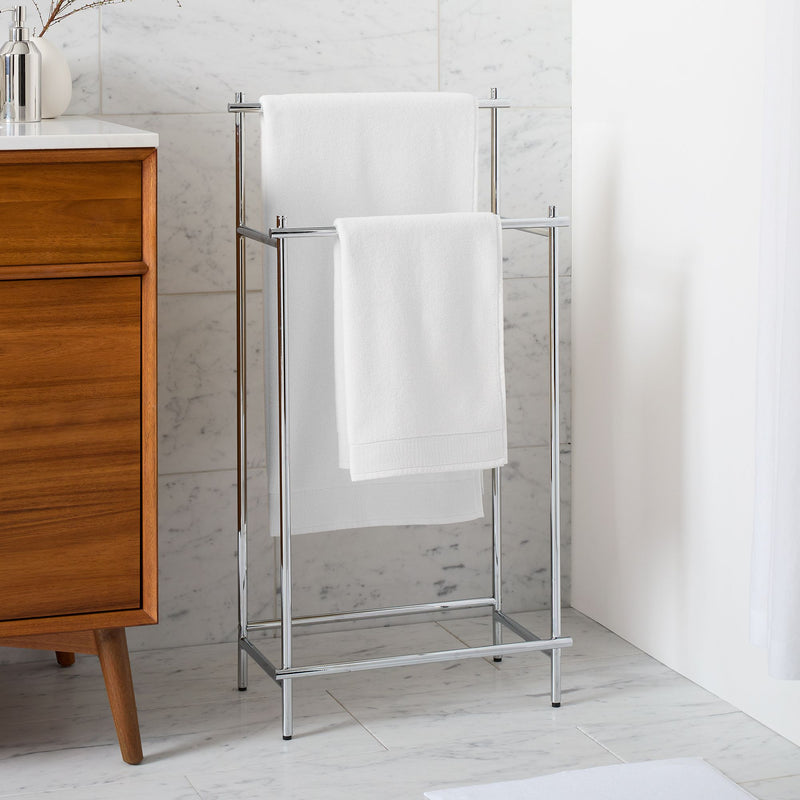 FREESTANDING TOWEL RACK