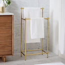 FREESTANDING TOWEL RACK