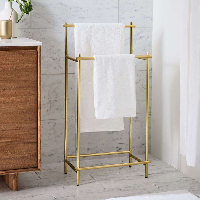 FREESTANDING TOWEL RACK