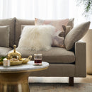 MONGOLIAN LAMB PILLOW COVER