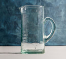 MOROCCAN RECYCLED GLASS PITCHER