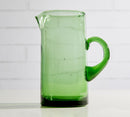 MOROCCAN RECYCLED GLASS PITCHER
