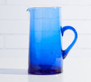MOROCCAN RECYCLED GLASS PITCHER