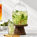 COOL DRINK GLASS BEVERAGE DISPENSER
