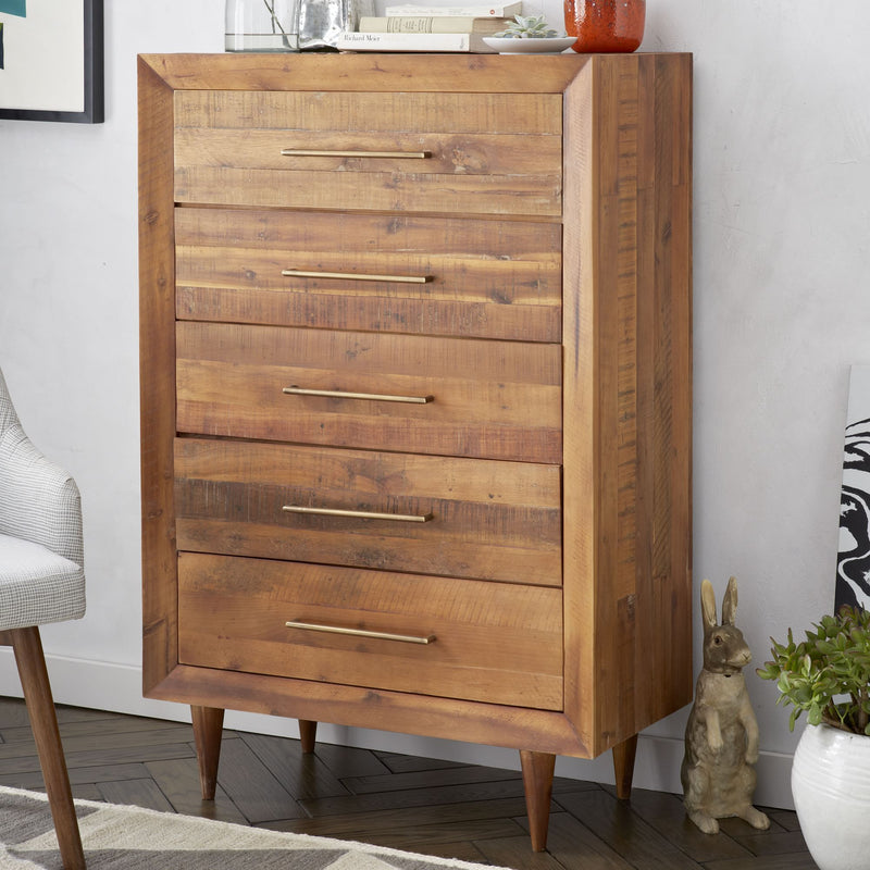 ALEXA RECLAIMED 5-DRAWER DRESSER