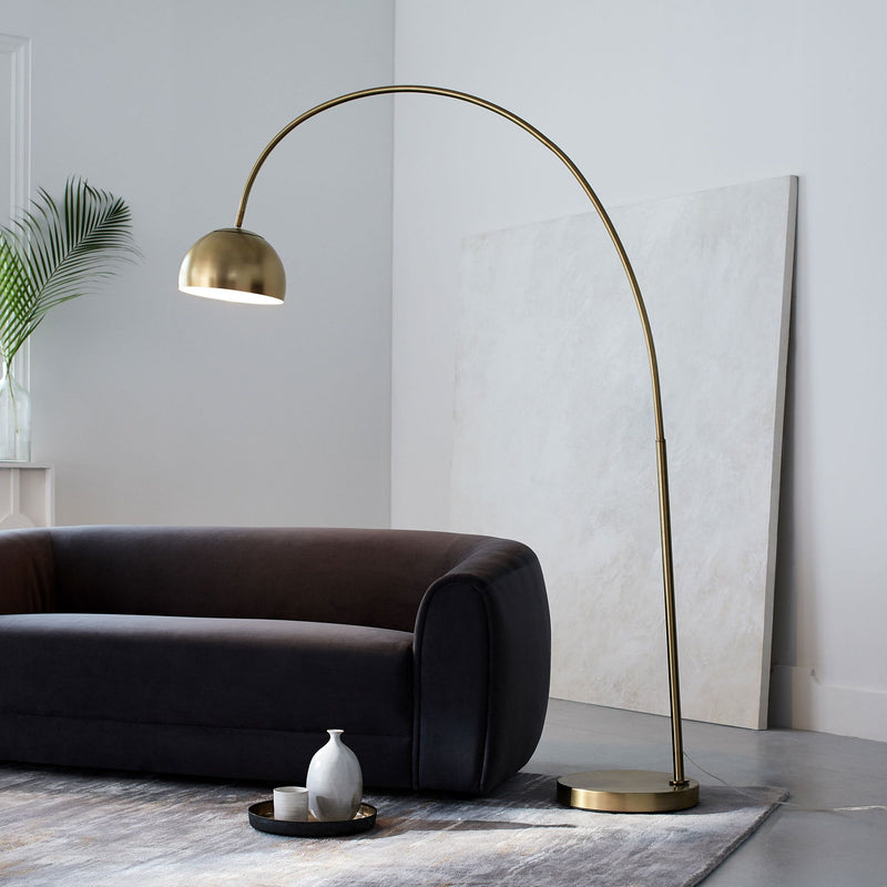 OVER REACHING FLOOR LAMP