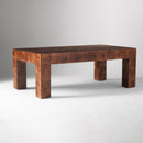 PERSONS BURL COFFEE TABLE