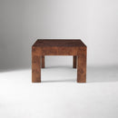PERSONS BURL COFFEE TABLE