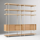 PIERCE NARROW STORAGE SHELF UNIT