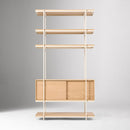 PIERCE NARROW STORAGE SHELF UNIT