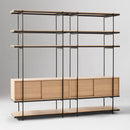 PIERCE NARROW STORAGE SHELF UNIT