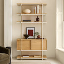 PIERCE NARROW STORAGE SHELF UNIT