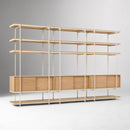 PIERCE NARROW STORAGE SHELF UNIT