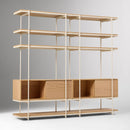 PIERCE NARROW STORAGE SHELF UNIT