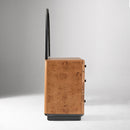 PIERCE & WARD BURL WOOD VANITY