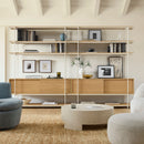 PIERCE WIDE STORAGE SHELF UNIT
