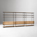 PIERCE WIDE STORAGE SHELF UNIT