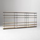 PIERCE WIDE STORAGE SHELF UNIT