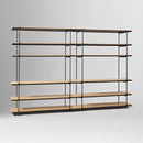 PIERCE WIDE STORAGE SHELF UNIT