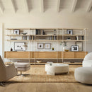 PIERCE WIDE STORAGE SHELF UNIT