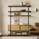 PIERCE WIDE STORAGE SHELF UNIT