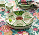 PUEBLA PORCELAIN MULTI-CONDIMENT SERVER