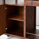 SAIGE BURL BAR CART