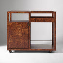 SAIGE BURL BAR CART