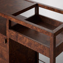 SAIGE BURL BAR CART