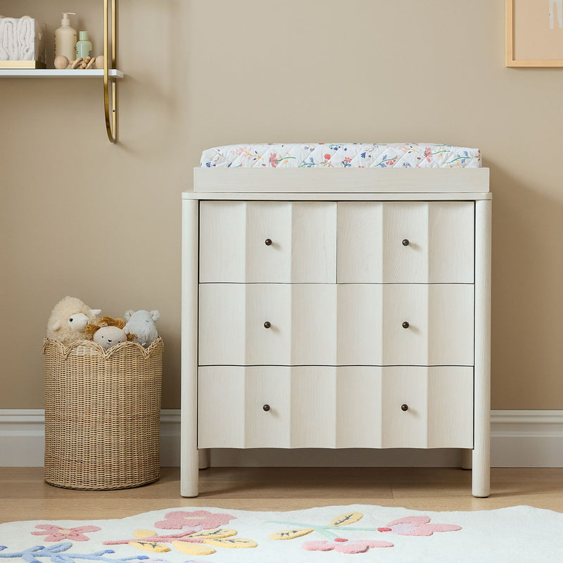 SCALLOPED CHANGING TABLE