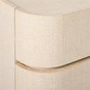 SOLSTICE PAINTED RAFFIA 6-DRAWER DRESSER