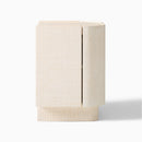 SOLSTICE PAINTED RAFFIA NIGHTSTAND