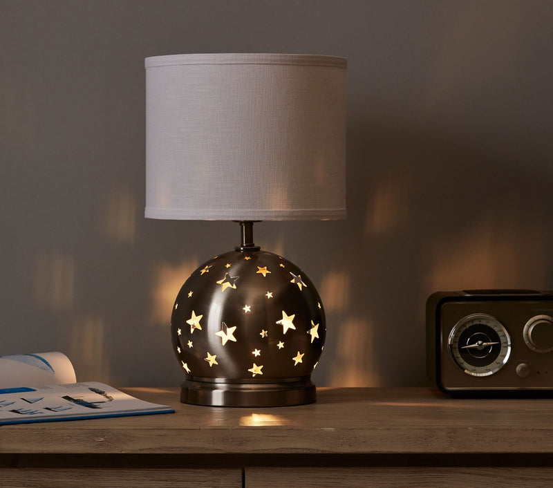 STAR CUTOUT TABLE LAMP