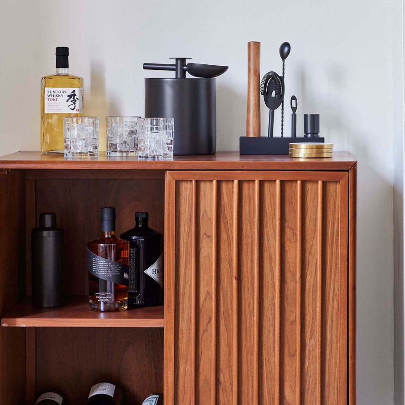 SLATTED BAR CABINET