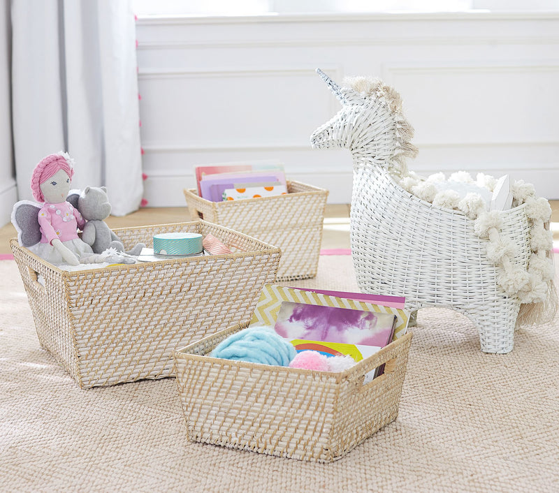 UNICORN WICKER STORAGE