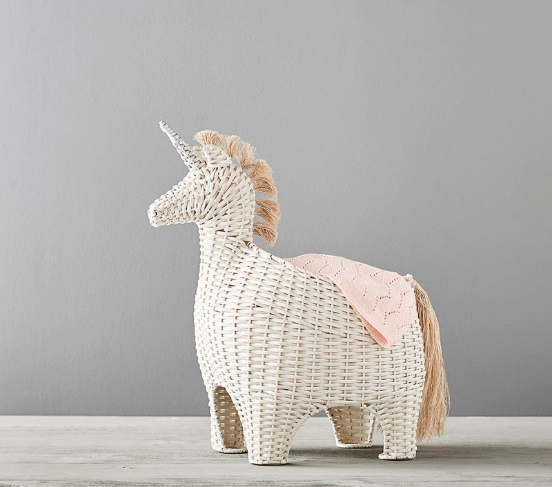 UNICORN WICKER STORAGE