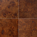 PERSONS BURL COFFEE TABLE