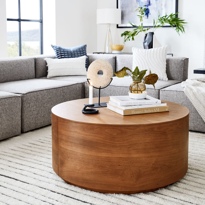 VOLUME DRUM COFFEE TABLE