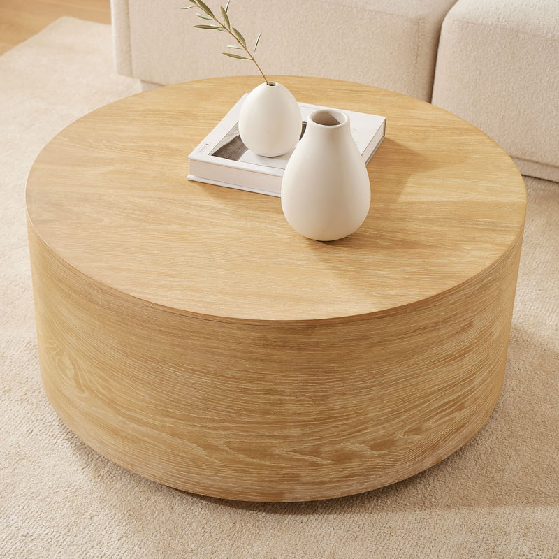 VOLUME DRUM COFFEE TABLE