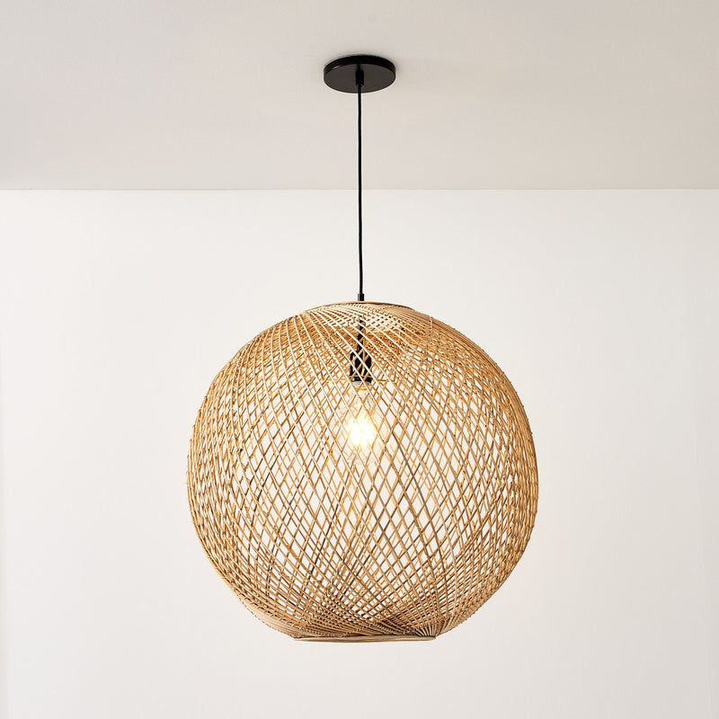 WICKER WORLD PENDANT