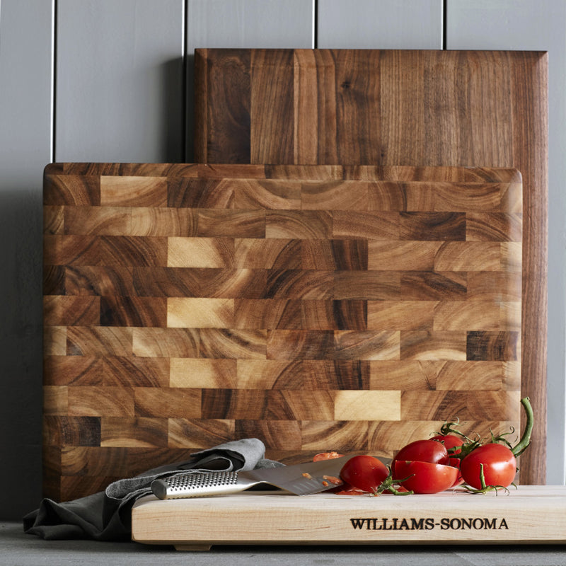 WILLIAMS SONOMA END-GRAIN CUTTING BOARD