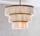 WINDHAM ALABASTER CHANDELIER